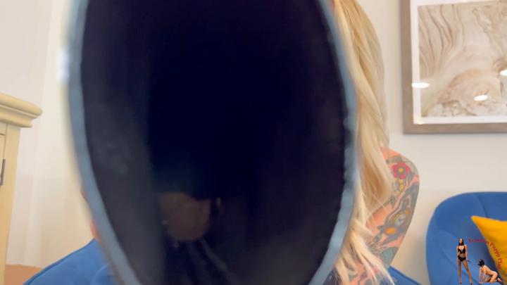 Femdom Puppy Play – Goddess Natalia Vouise Punishes Her Perverted Slave